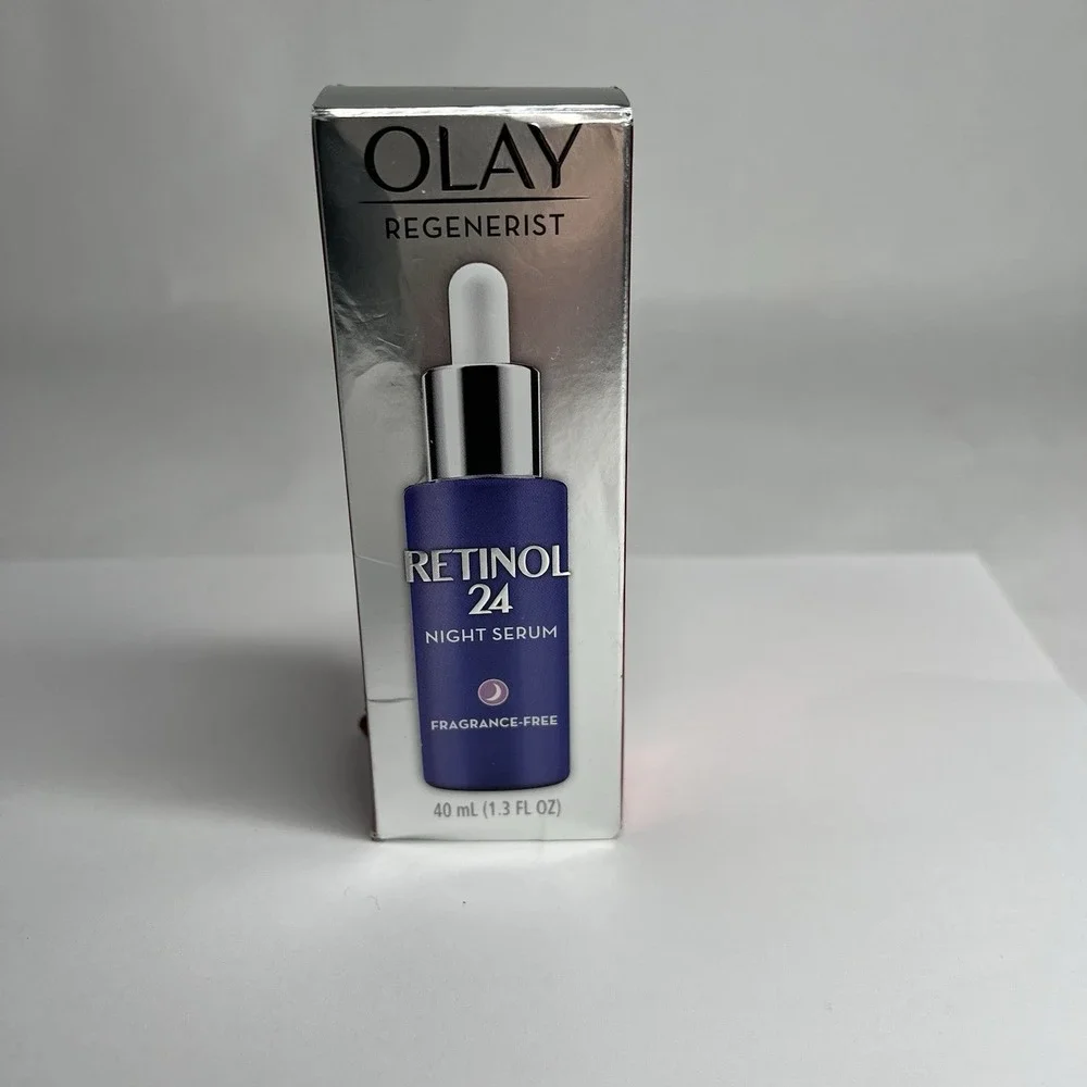 OLAY REGENERIST RETINOL 24 NIGHT SERUM‎ FRAGANCE FREE 1.3 fl oz